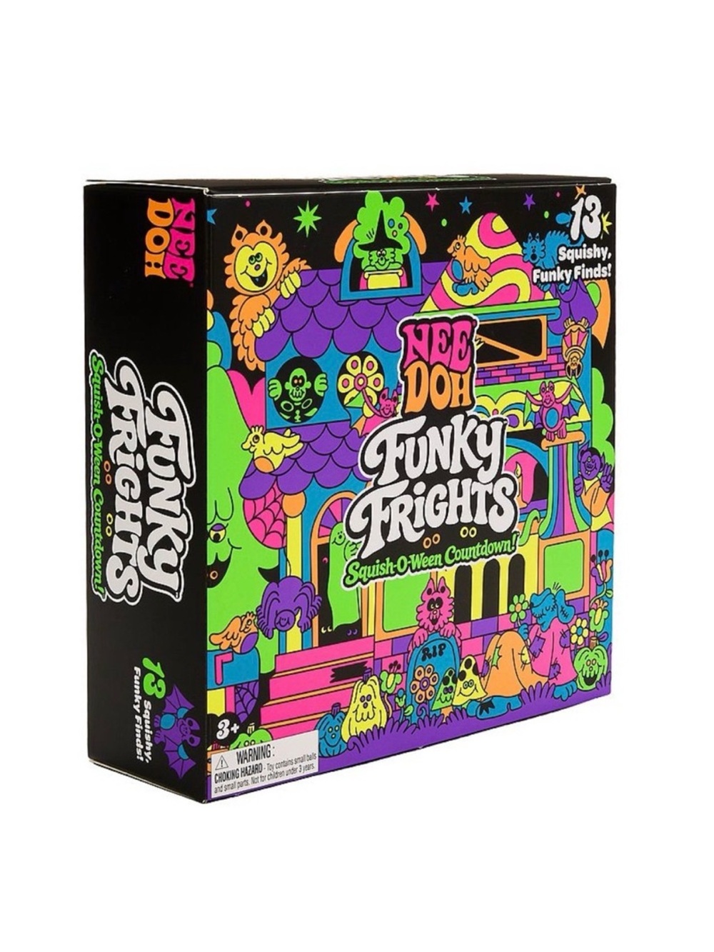 NWT Needoh Funky Frights Squish-O-Ween Countdown